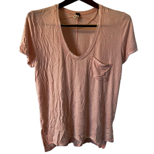 We The Free Pink Short Sleeve Tee